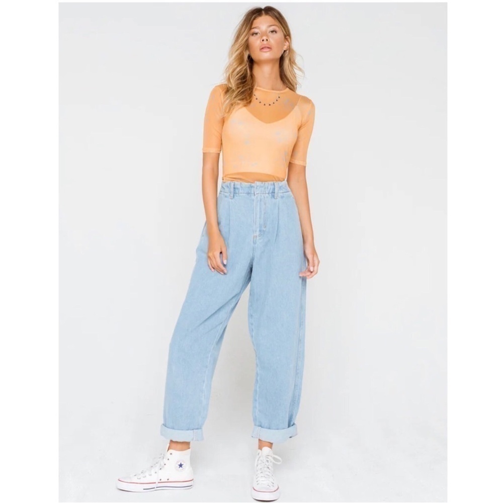 BDG Relaxed Oversized '90s/Y2K Baggy Light Wash Drew Jeans Size 25